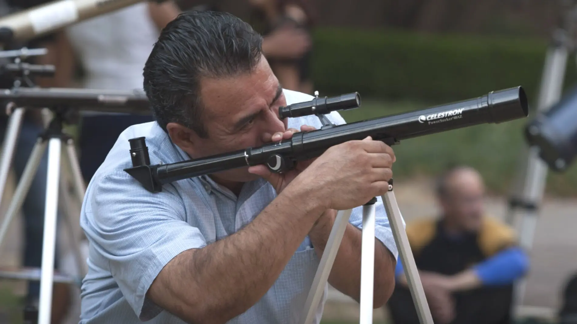 Telescopios en Zócalo 